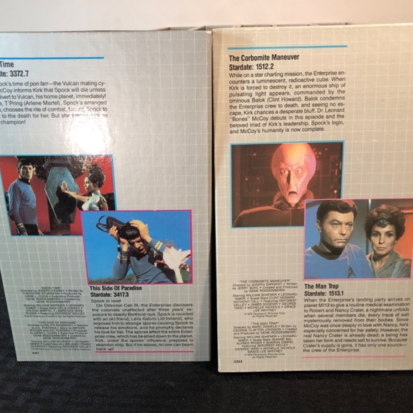 Lot 7 Star Trek VHS tapes CBS video - Picture 14 of 16
